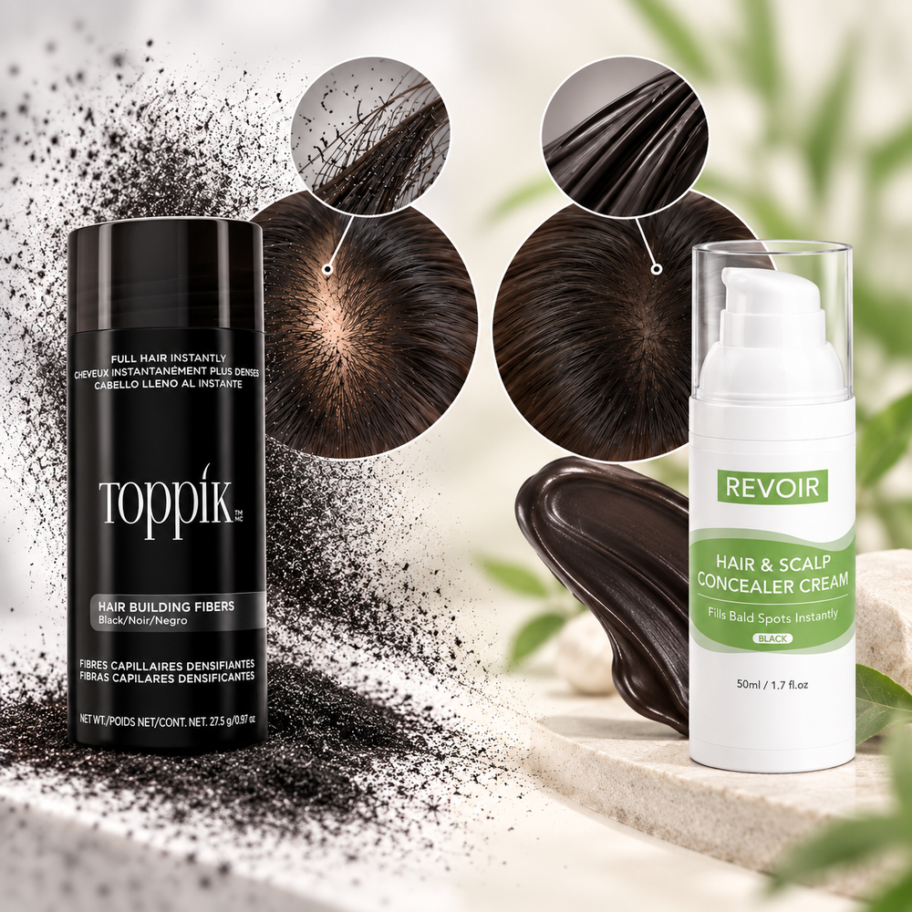 Hair fibers vs hair concealer: wat is het verschil?